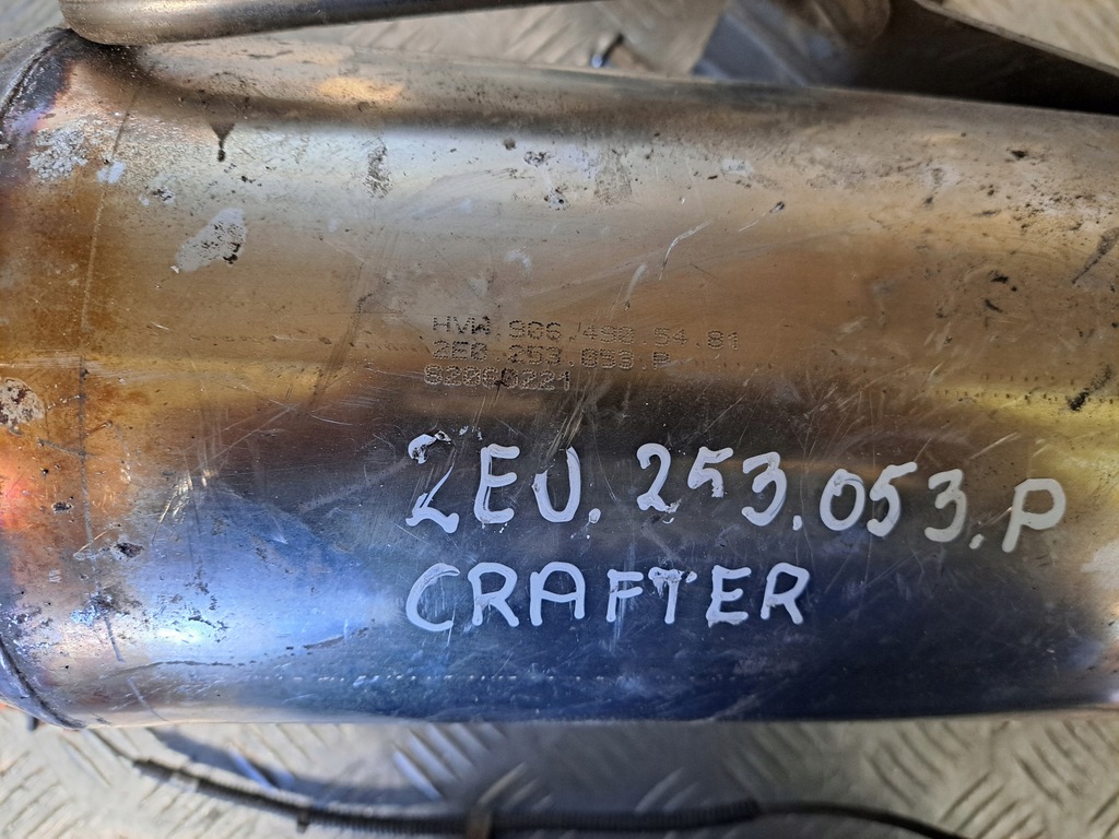 фото №5, Vw crafter 2.0 tdi фильтр dpf катализатор 2e0253053p