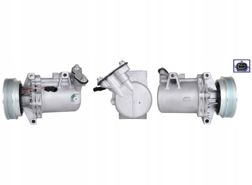 фото №1, Компрессор кондиционера lucas do opel antara a 2.0