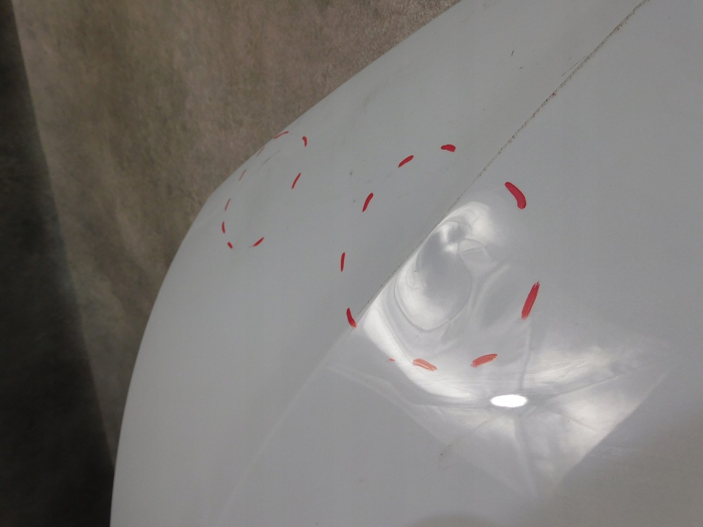 фото №8, Audi a6 c8 4k капот крышка двигателя белый !