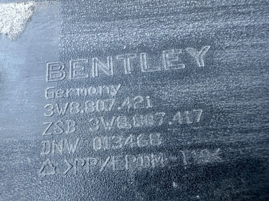 фото №8, Бампер bentley continental gt gtc оригинал 2004