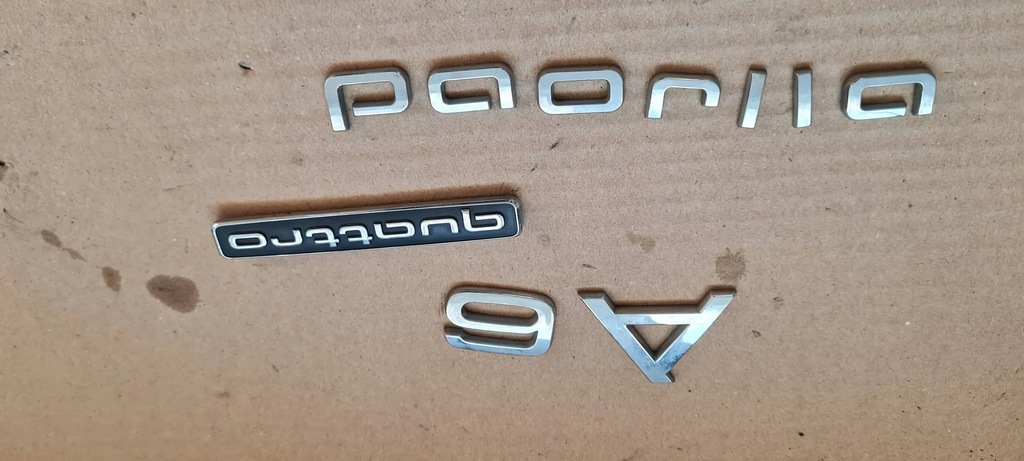 фото №8, A6 c7 4g lift эмблема крышки багажника надпись задняя a6 allroad quattro