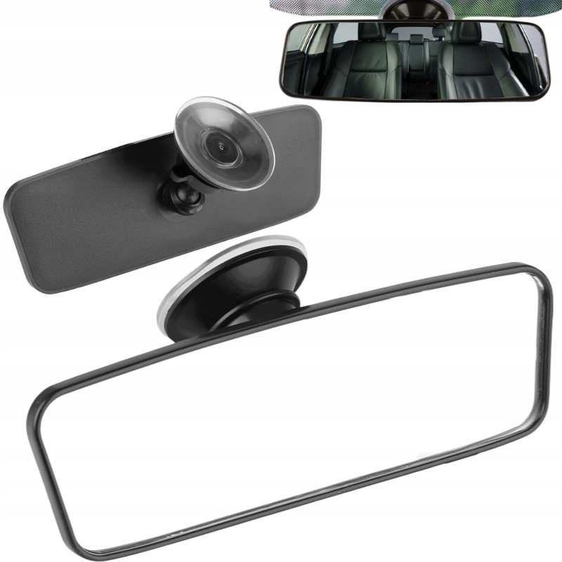 фото №1, Дзеркало заднього виду внутрішнє na przyssawkę універсальні do скло