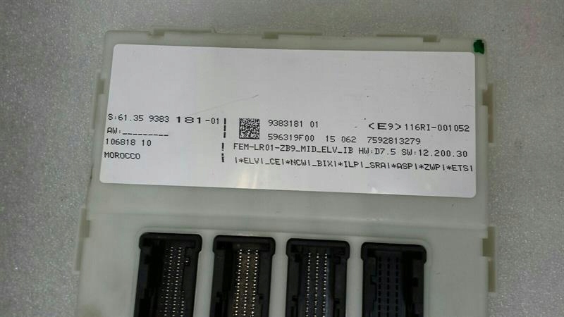 фото №4, Bmw 1 series f21 f20 двигатель управление unit 8587952 ecu b37d15a