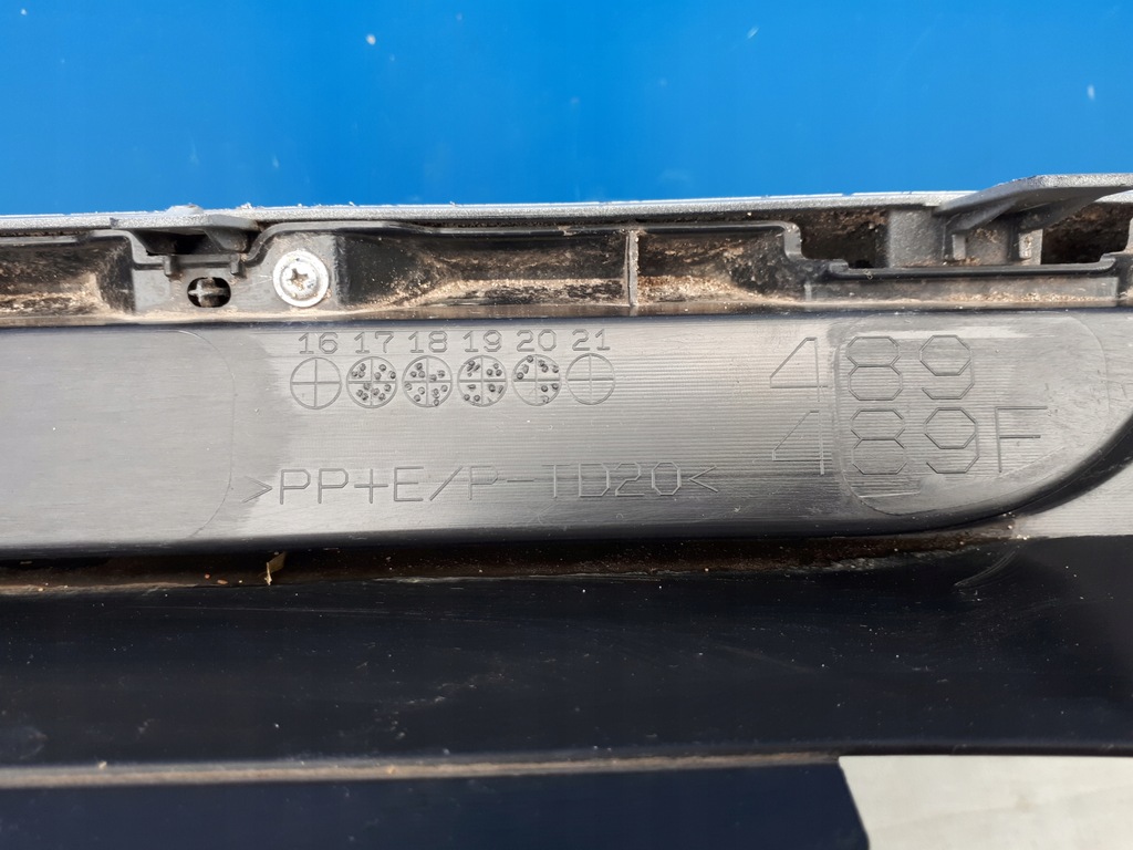 фото №9, Lexus ct ct200h 2017- молдинг накладка бампера задня