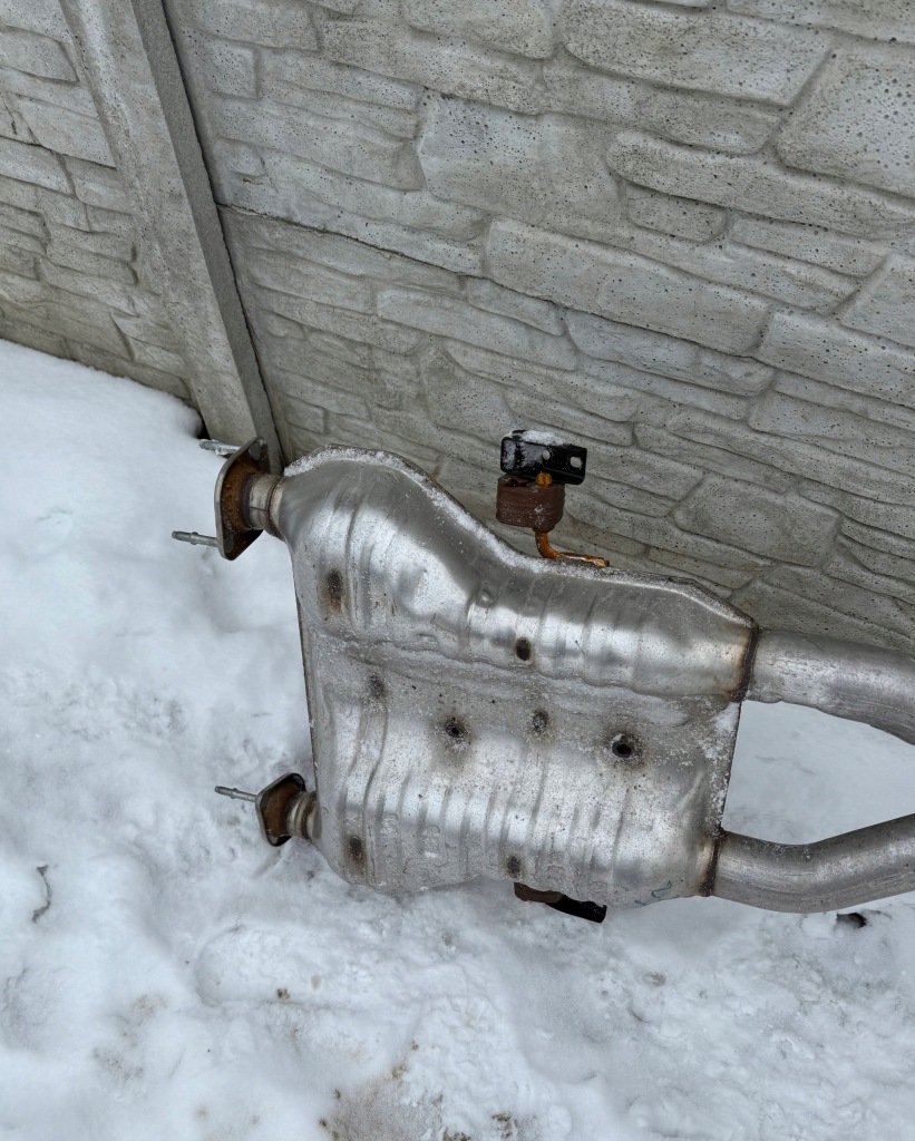 Dodge durango iii рестайлинг  srt выхлоп гаситель kompletny с Разборки