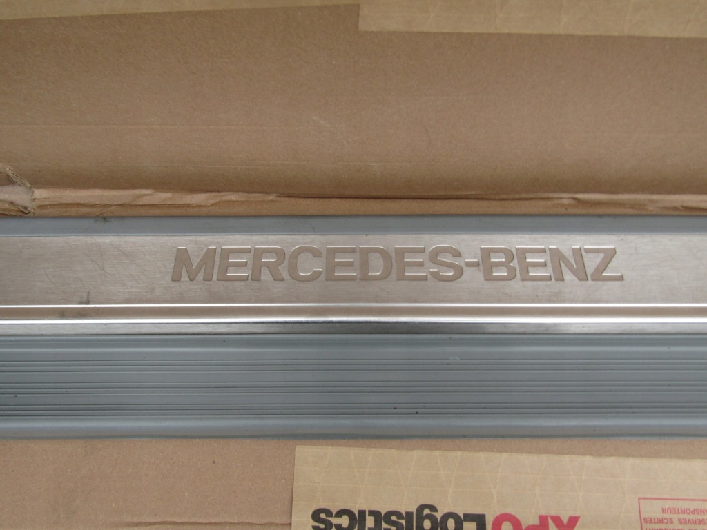 фото №2, 2 mercedes w140 молдинг поріг накладка поріг перед