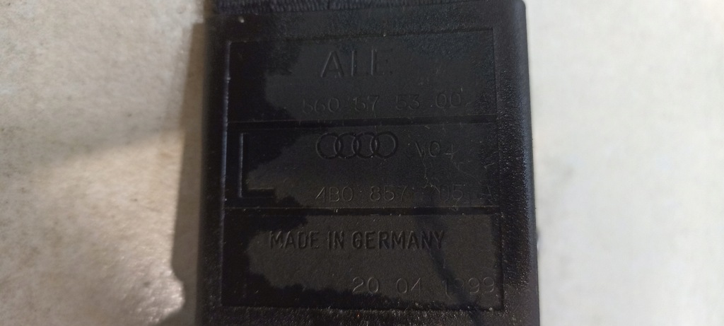 фото №5, Pas безпеки лівий перед audi a6 c5 2.5 tdi