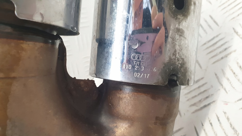 Купить Выхлоп гаситель конечный vag audi 6r0253611ae 8xa253181r 8v0253826c