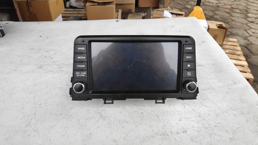 фото №1, Экран дисплей радиопроигрыватель kia picanto iii