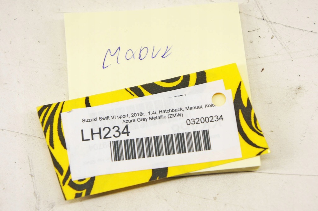 фото №7, Lh234 suzuki swift vi mk8 модуль ecu 33680-68r00