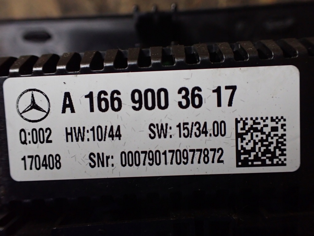 фото №7, Панель обдув кондиціонера mercedes gls ii x166 3.0 17r a1669003617 9147