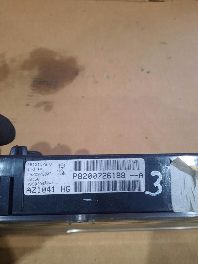 фото №6, Лічильник obrotomierz renault espace iv lift nav 8200726188