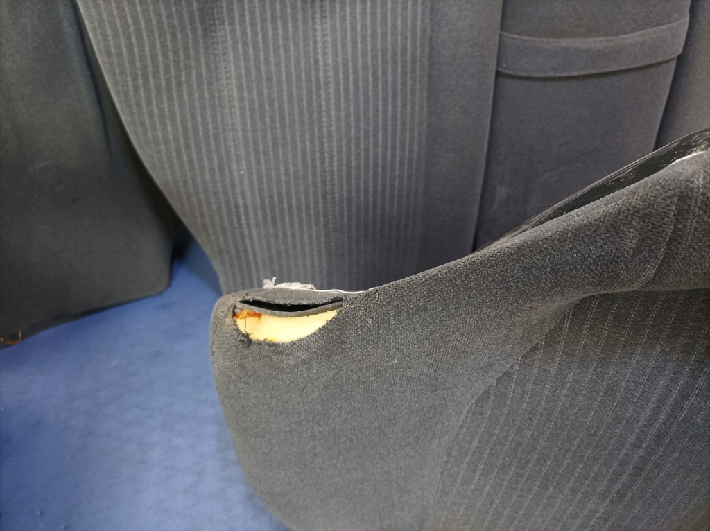 фото №10, Bmw 5 e34 touring сидіння заднє сидіння комплект велюр