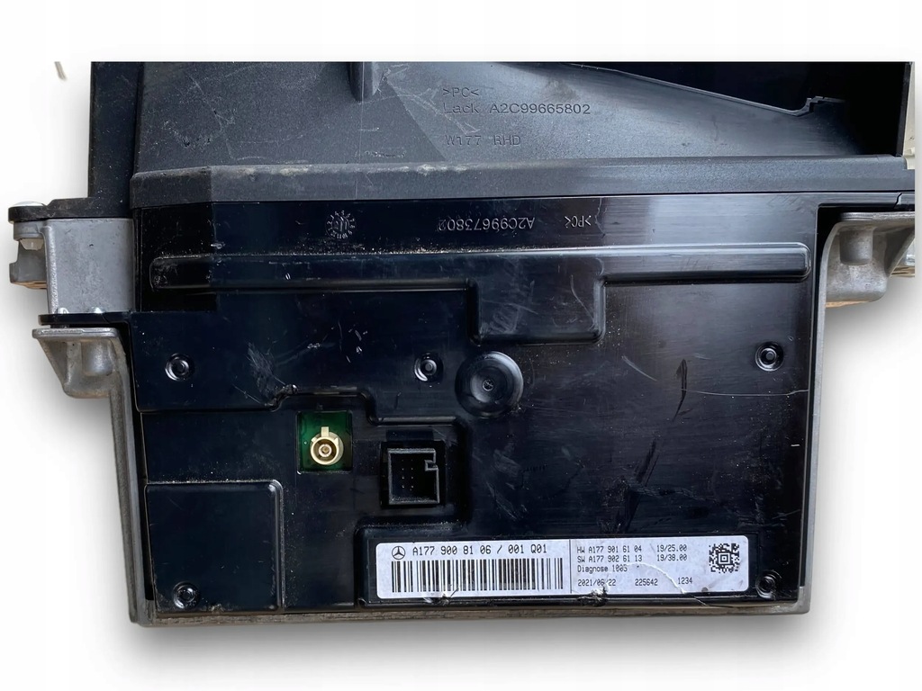 фото №5, Дисплей счетчик head up mercedes-benz a klasa w177 1779008106