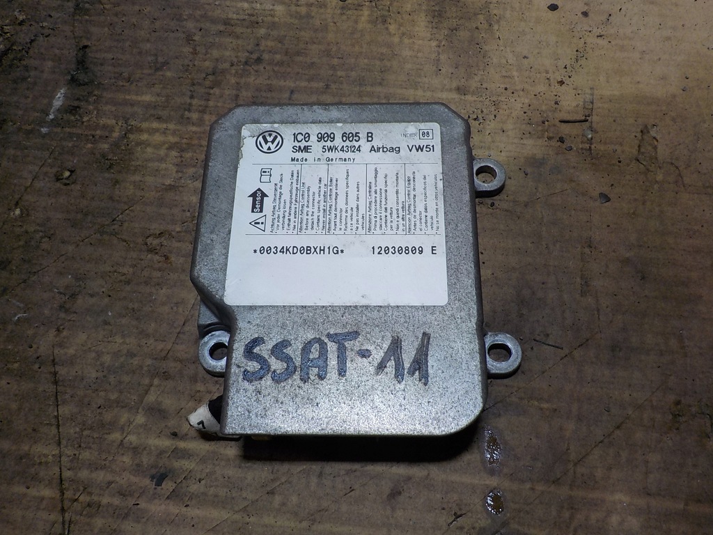фото №1, Модуль подушка безпеки passat b5 fl 03r. 1c0909605b