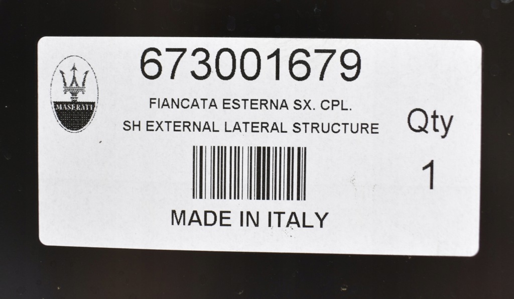 фото №5, Maserati ghibli левый блок двигателя порог bok обшивка org