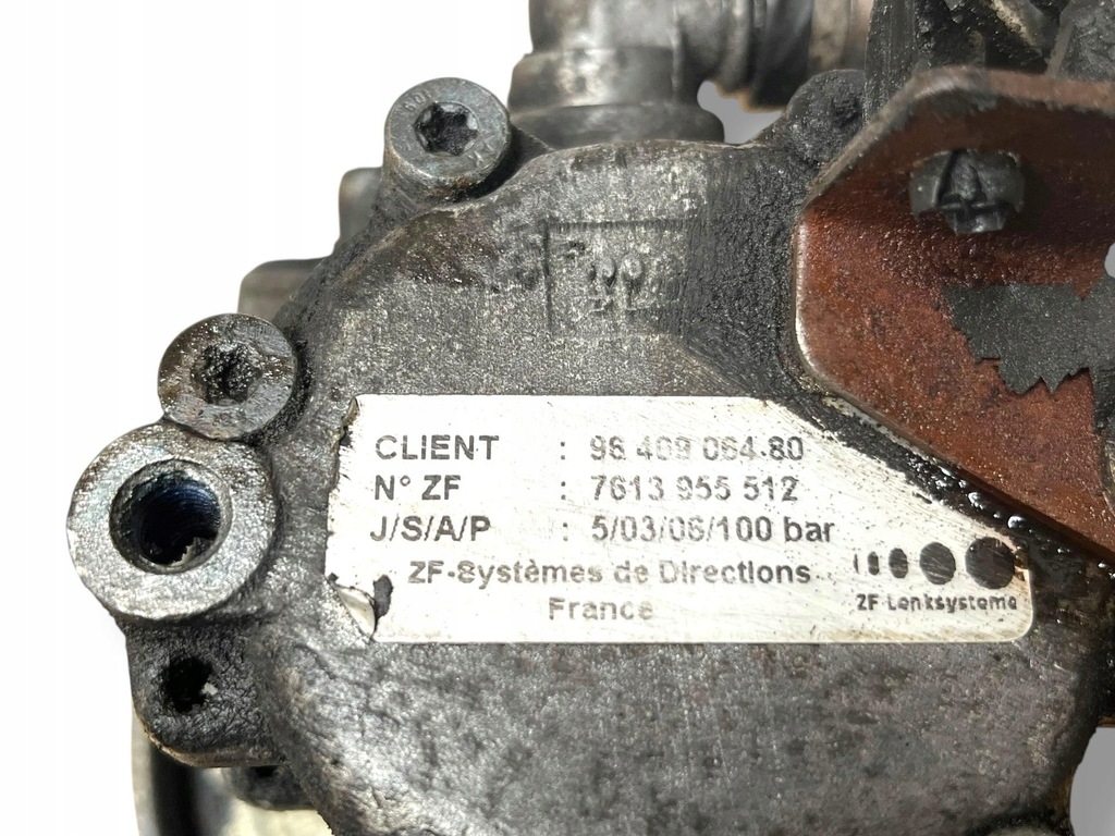 фото №7, Насос усилителя fiat scudo 2nd facelift 2004 9640906480