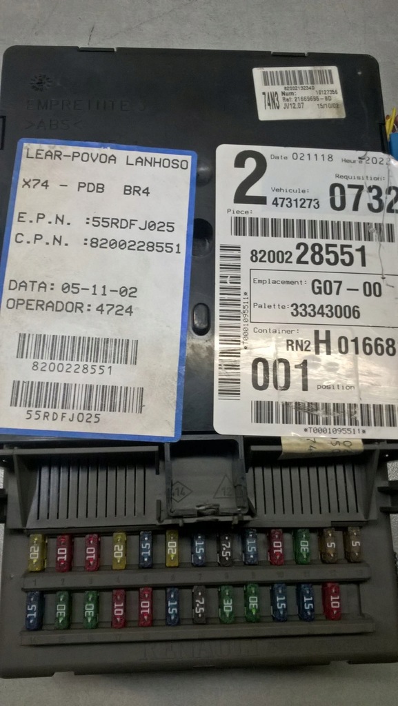 фото №3, Модуль bsi коробка laguna ii 1.8 8200228551