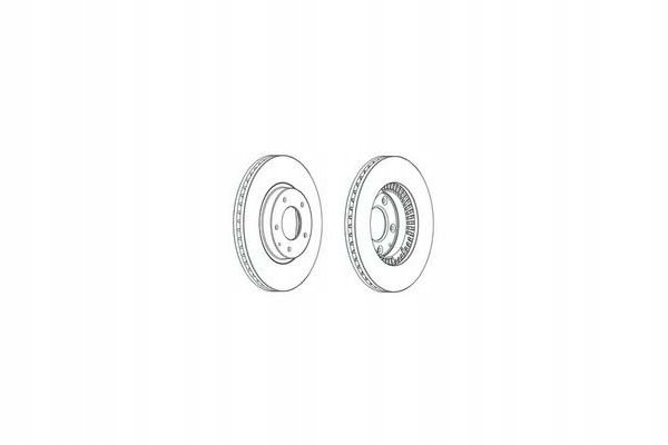 фото №1, Гальмівні диски гальмівні 2szt mazda mpv ii xedos 9 2.0d/2.