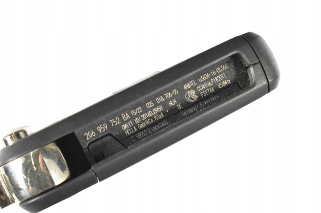 фото №10, Замок зажигания ключ вкладка volkswagen taigo polo 2g vi mk6