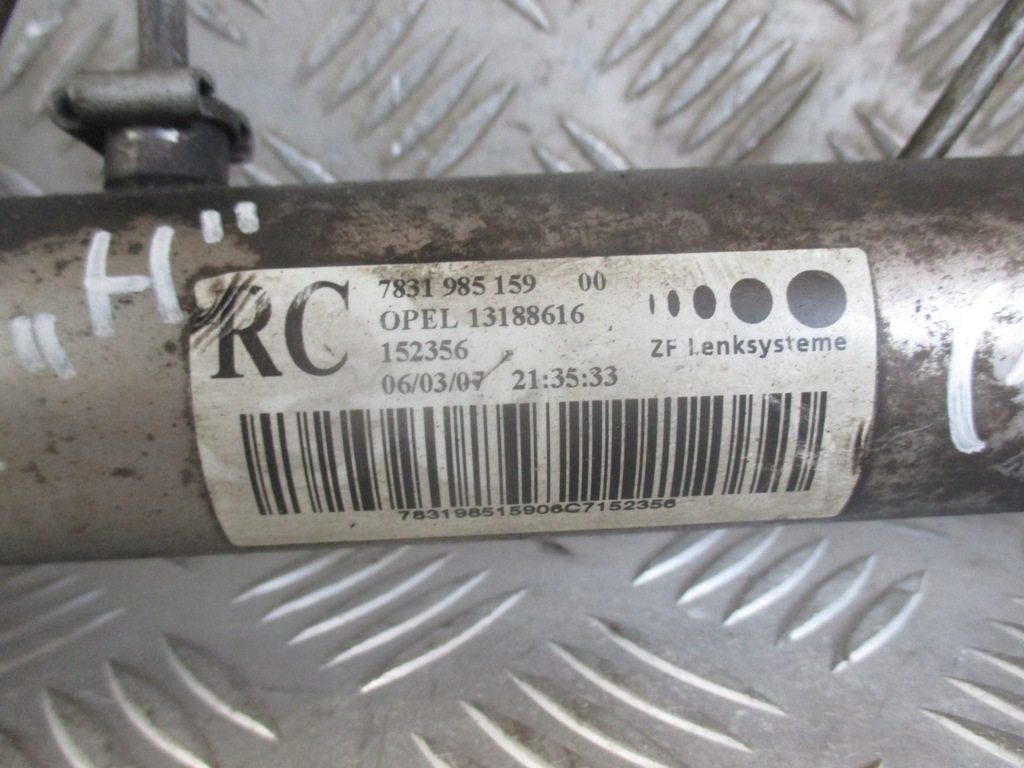 фото №7, Рейка рульова opel astra h 04-14r 13188616