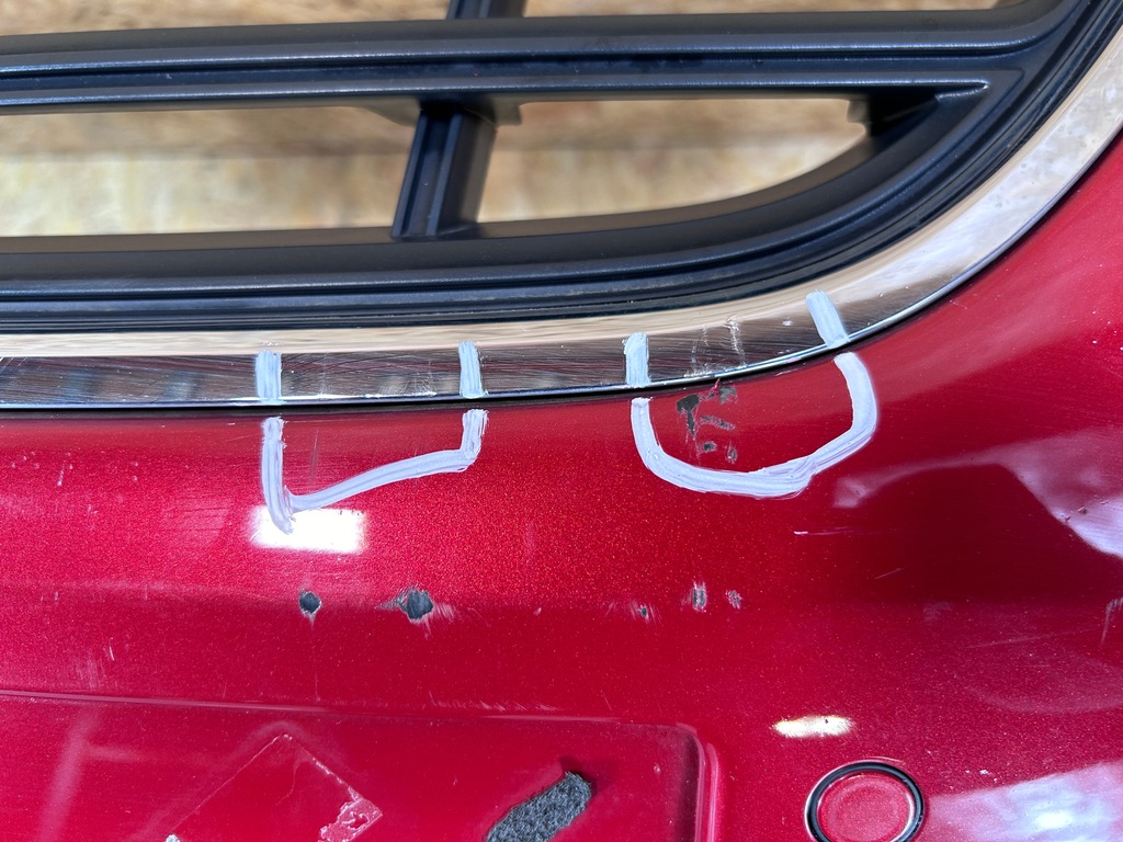 фото №10, Бампер перед передний противотуманные фары pdc решётка радиатора seat alhambra ii 7n lift 2015-