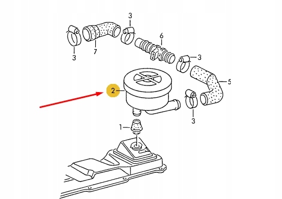фото №9, Vw lt 2d mk2 циліндр head cover pressure-relief клапан 068129101a oem