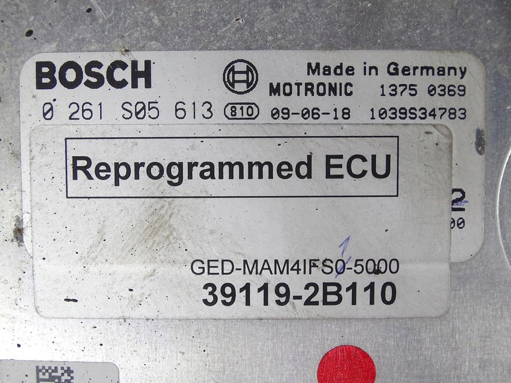 фото №5, Бортовой компьютер блок управления двигателя ecu kia pro ceed i 1.4 16v 109km 2007-2012 g4fa