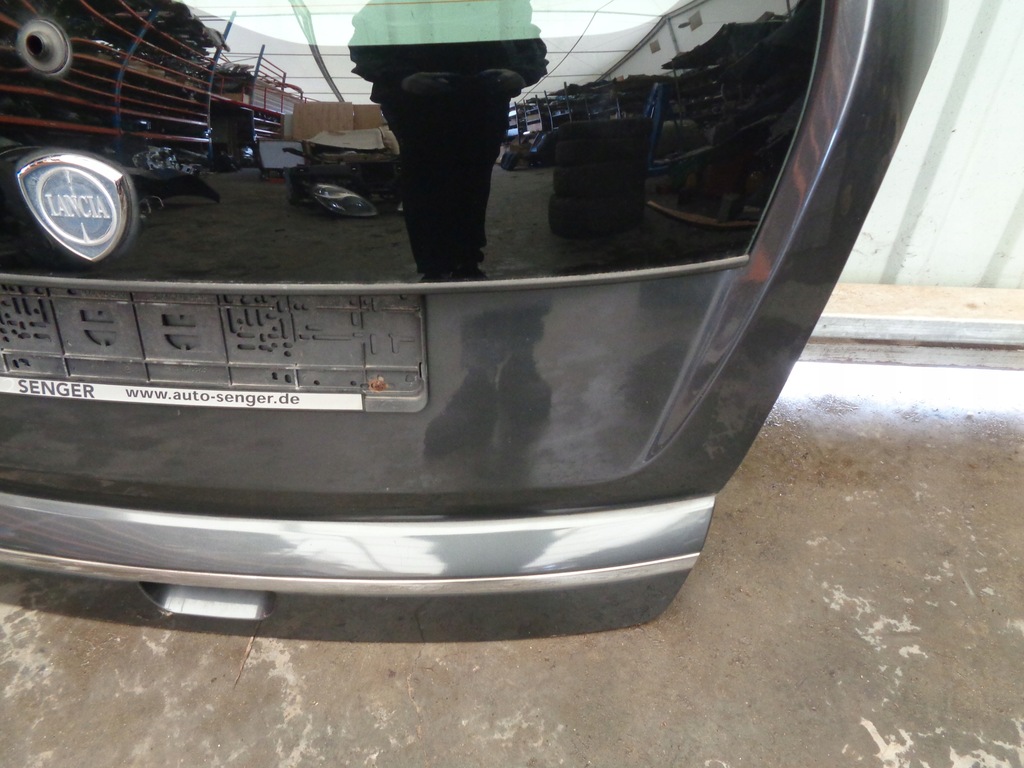 фото №8, Крышка багажника задняя с стекло as2 lancia musa fl lift 2007-2012r. grigio tiepolo 657