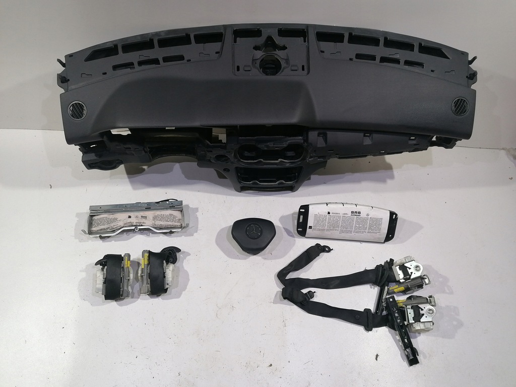 фото №1, Mercedes glk x 204 lift приборная панель консоль подушка безопасности ремни