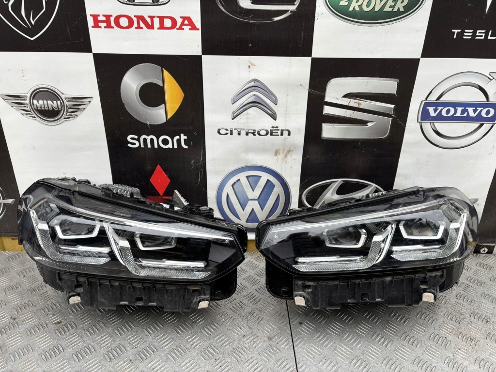 Купить Bmw x3 g01 фара правый  рестайлинг  eu. led адаптивный 5a29204 5a29203