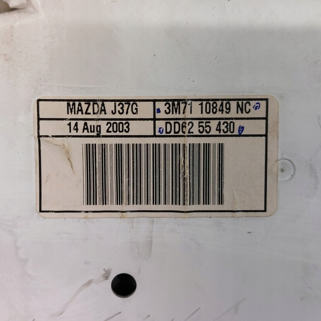 фото №9, Mazda 2 ii dy 2003 лічильник прилади 3m7110849nc dd6255430