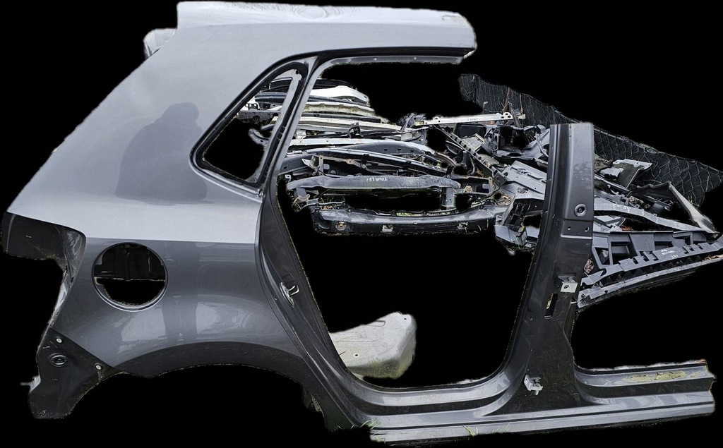 фото №1, Четверть крыло правый задняя задний порог блок двигателя polo 6r 6c 5 дверь 2014 15 16