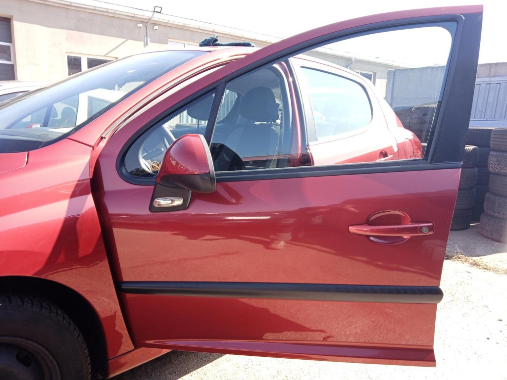 фото №1, Peugeot 207 двері ліва передні лівий перед 06-12r ekqd
