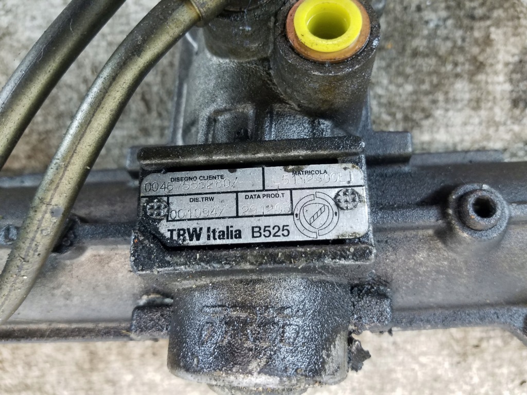 Рейка рульова трансмісія alfa romeo gt 2.0 b 00467555280 європа Зі Шроту