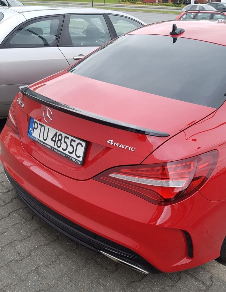 фото №1, Mercedes cla c117 спойлер спойлер na крышка качество!