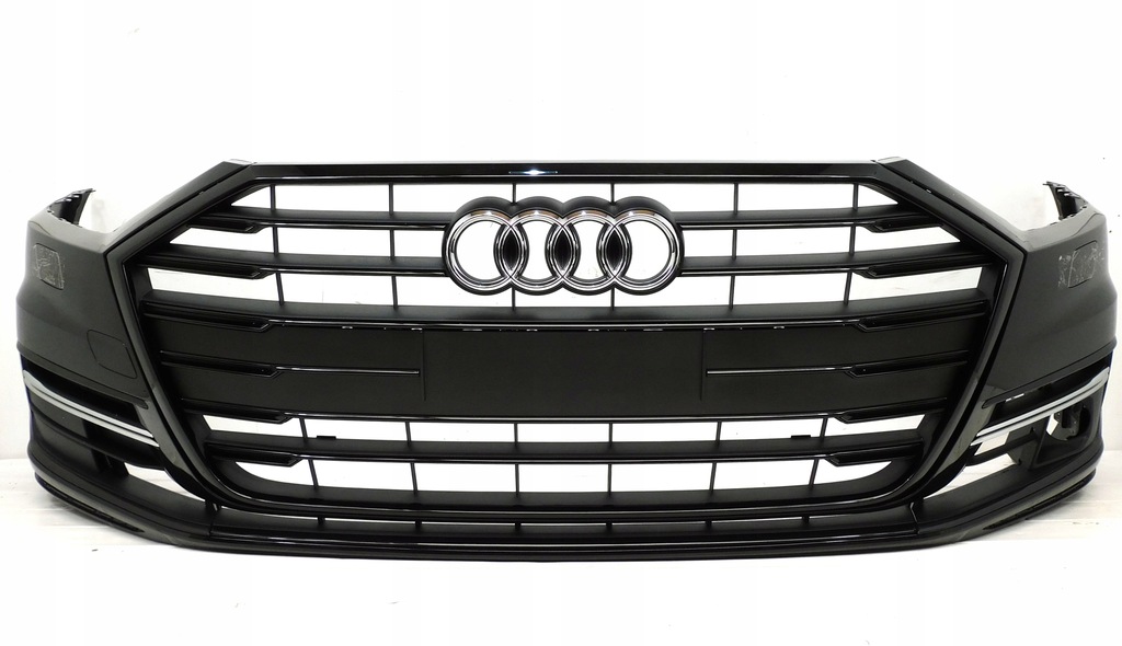 фото №2, Audi a8 d5 4n бампер перед передний решётка радиатора новый!