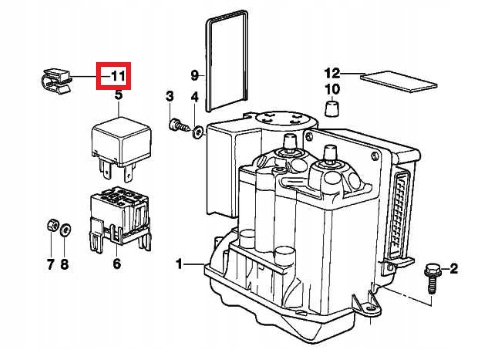 фото №2, Оригінальний номер зачіп кронштейн bmw e39 e46 e60 r53 mini r50 r55