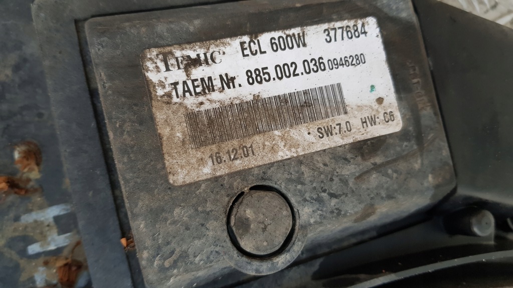 фото №9, Mercedes w220 вентилятор радіатора вентилятор модуль a2205000193