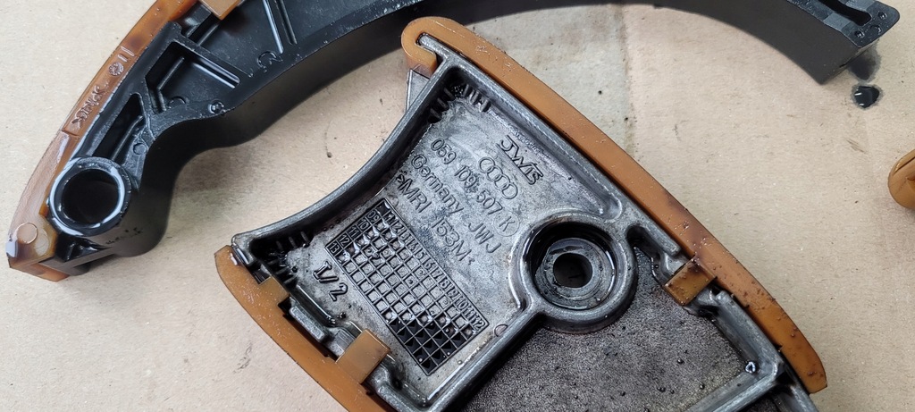 фото №15, A6 c7 4g грм направляющие цепь 3.0 tdi cdu a7 4g a4 b8 q5