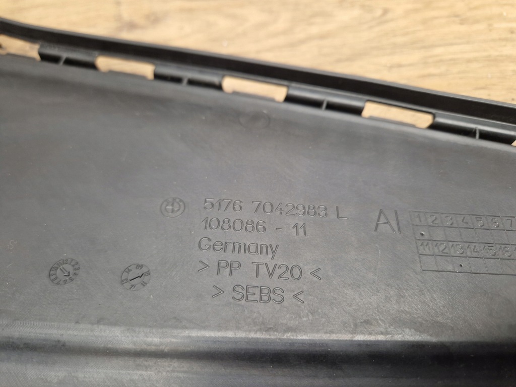 фото №7, Bmw 5 f07 gt ліва захист крила бризковик перед накладка 7042983