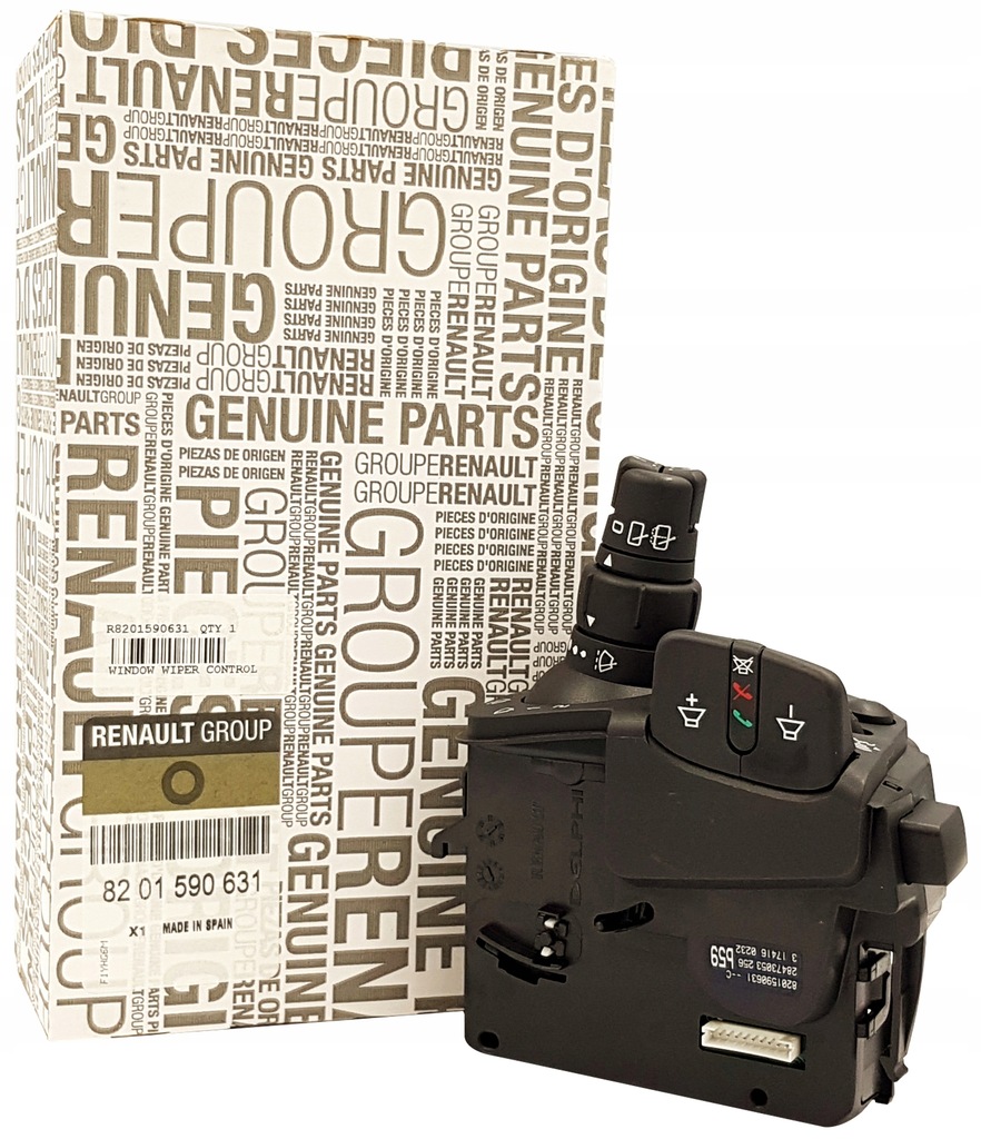 фото №1, Renault clio iii kangoo переключатель дворник оригинальный номер