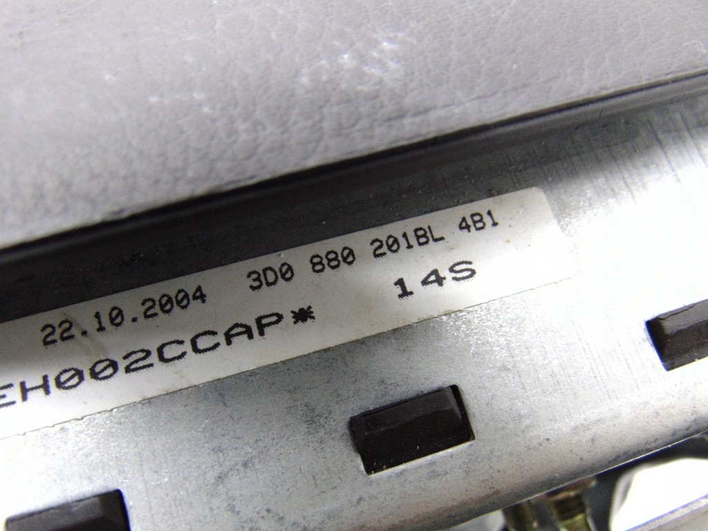 фото №5, Подушка подушка безопасности водителя 3d0880201bl vw phaeton