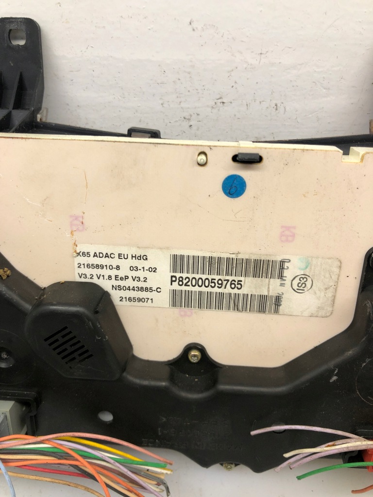 фото №5, Лічильник приладова панель 8200059765 renault