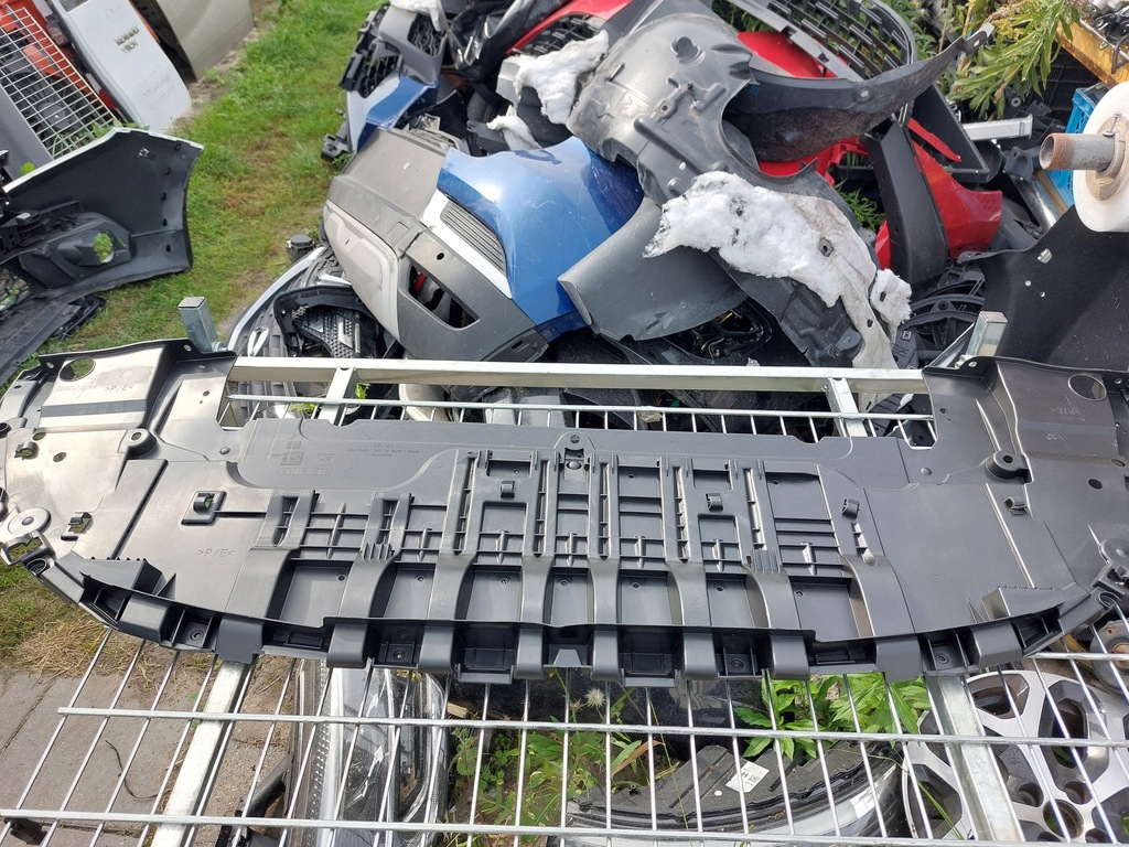 фото №1, Renault megane iv lift 19-płyta захист бампера перед