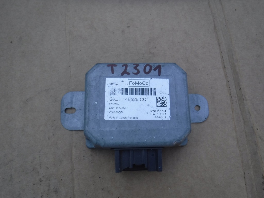 фото №1, Модуль блок управления напряжения ford transit custom gk2t-14b526cc