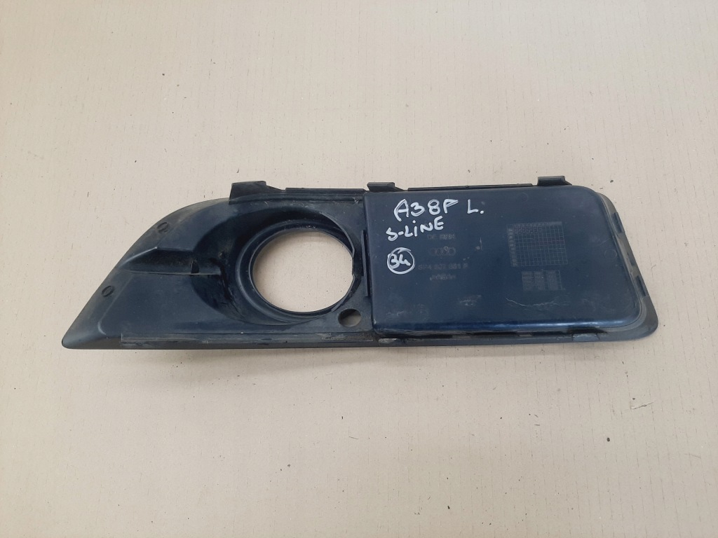 Протитуманна фара + решітка бампера ліва audi a3 8p s-line великий решітка радіатора 2005-2008 Оригінал