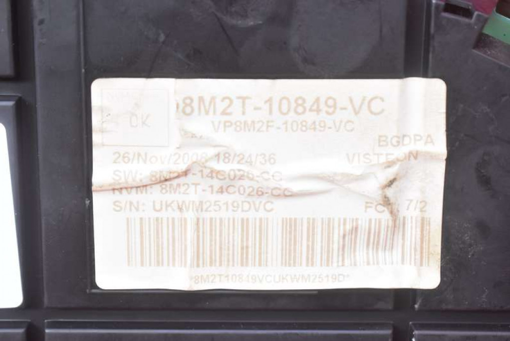 фото №9, Лічильник прилади автоматична коробка передач eu 8m2t-10849-vc ford s-max mk1 1 i 2.0 tdci 140 km