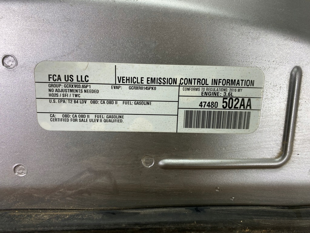 фото №13, Капот кришка двигуна dodge challenger 2015+ usa