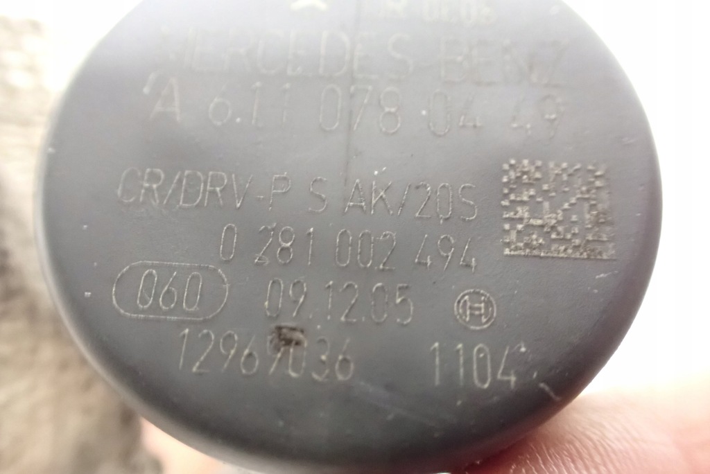 фото №14, Молдинг упорскування smart forfour 1.5 cdi 0281002504 a0041536728